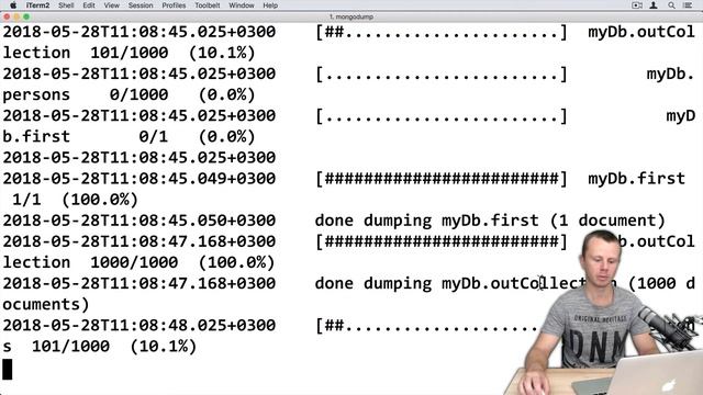 MongoDB Utilities: 07 mongodump Example смотреть онлайн