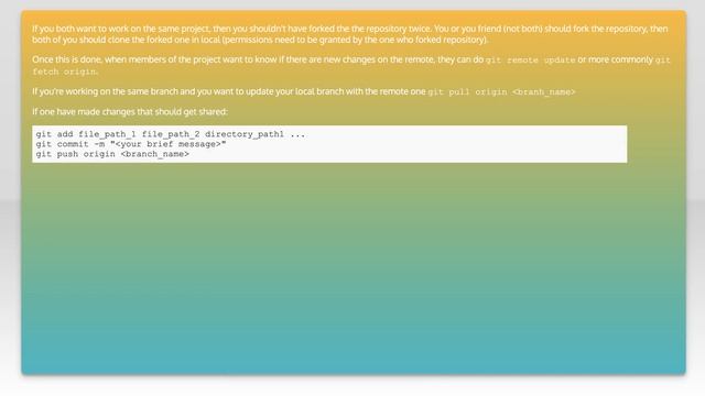Git pull from someone else's fork смотреть онлайн