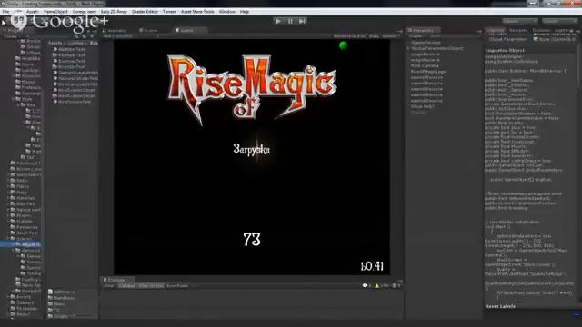 Rise of Magic - стрим разработки интерфейса смотреть онлайн