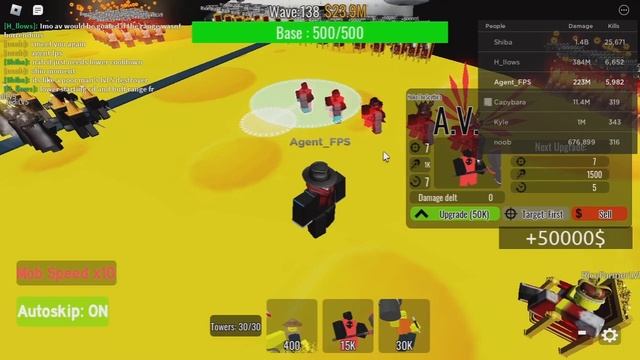 Roblox Goofy Tower Defense | Showcase A.V Event Tower смотреть онлайн