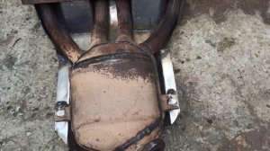 Изготовление и установка самодельного термоэкрана на выпускной коллектор. Гранта