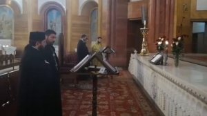 Утренняя служба в Армянской Апостольской Церкви г. Москвы