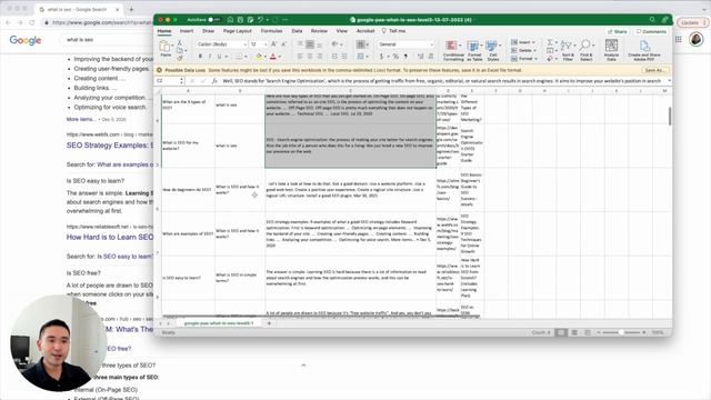 Scraping People Also Ask (PAA) Using SEO Minion смотреть онлайн