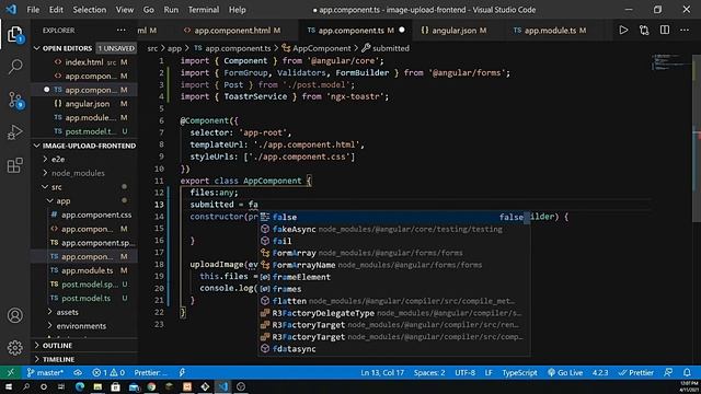 Upload File in Angular using Laravel API | Part 2 смотреть онлайн