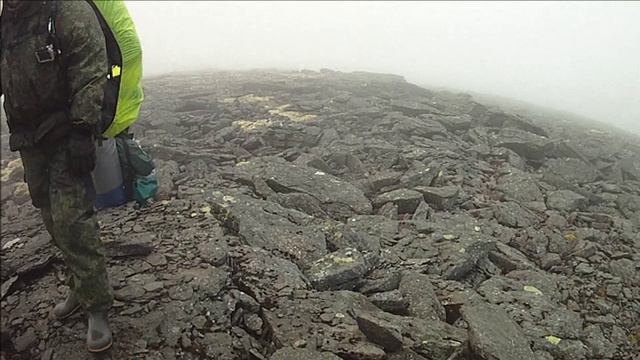 Поход 2017. Ловозёрские тундры. Туман