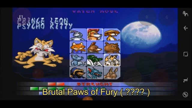 - Brutal Paws Of Fury Mugen Android - V.0.3 смотреть онлайн