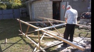 Как сделать Строительные леса Своими руками За 2 часа Из подручных материалов