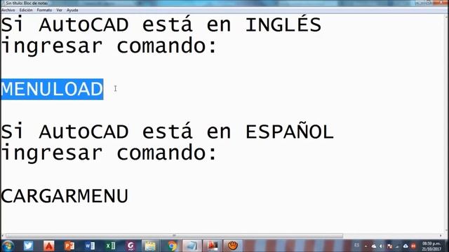 INSTALAR MENÚ VÍAS EN AUTOCAD DEL ING JHON JAIRO AGUDELO смотреть онлайн