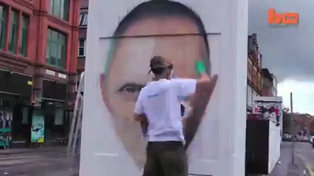 Graffiti Timelapse- Anthony Hopkins смотреть онлайн
