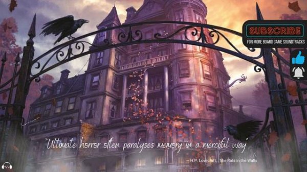 🎵 Mansions of Madness Music - Ambient Horror Music [Lovecraft Style]