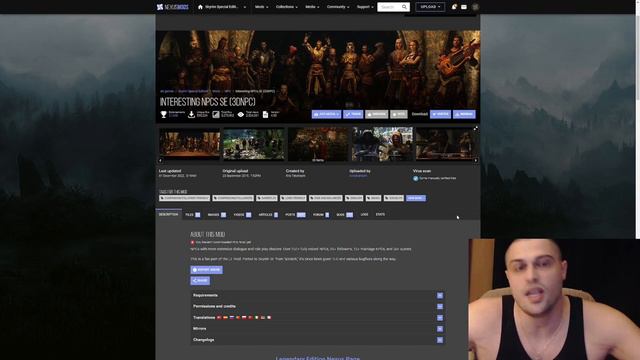 SKYRIM - Best IMMERSION Mods 2023 смотреть онлайн