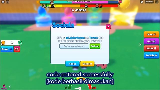 *ALL CODES WORK* [SPACE] Clicker Run! ROBLOX | November 28, 2022 смотреть онлайн