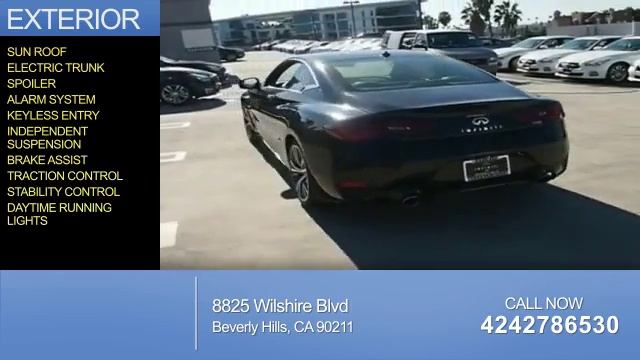 2017 INFINITI Q60 HM361296 - Beverly Hills CA смотреть онлайн