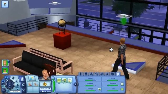 The Sims 3 gameplay on ATI 4670 HD смотреть онлайн