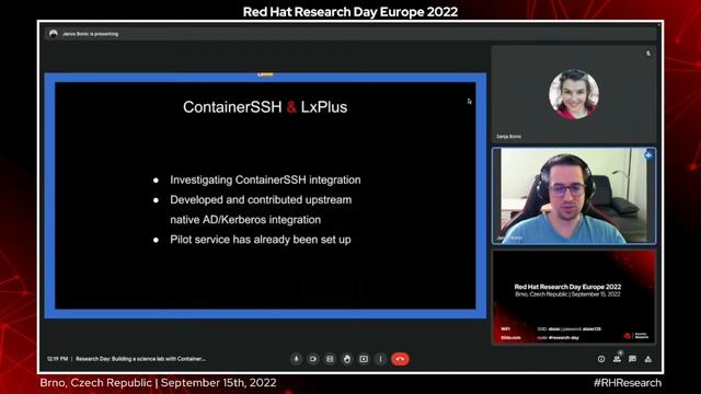 Building a science lab with ContainerSSH смотреть онлайн