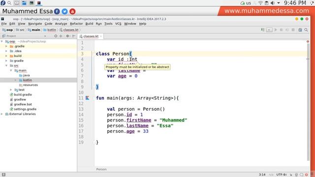 28 Kotlin Advance Classes OOP смотреть онлайн