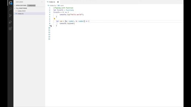 TypeScript #11: Functions in Typescript смотреть онлайн