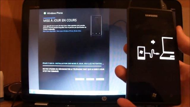 Installation de Windows Phone 7 pré-NoDo (mise à jour de février 2011) par WindowsPhoneFR смотреть онлайн