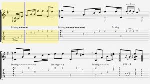 Historia de un Amor TAB - fingerstyle classical guitar tabs (PDF + Guitar Pro)