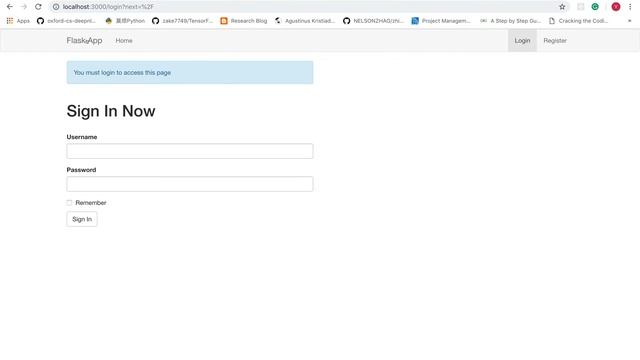 【Flask 教程】12 - 利用 flask-login 进行用户的登录 смотреть онлайн