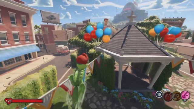 Plants vs Zombies: Battle for Neighborville - все золотые гномы (Центр города) смотреть онлайн