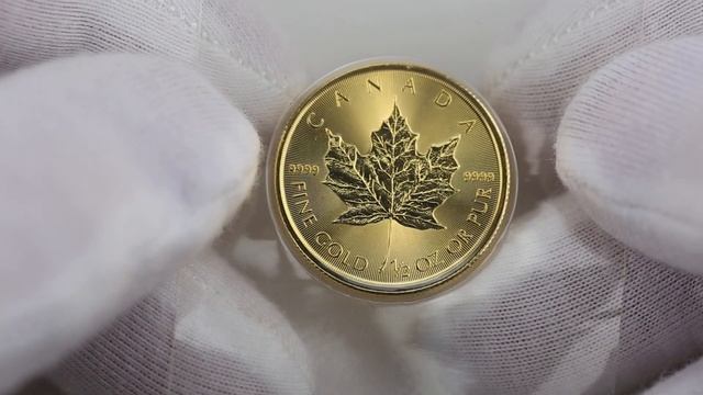 Золотой кленовый лист. Золотая инвестиционная монета. Обзор смотреть онлайн