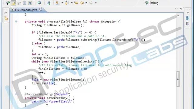 Java Secure Coding: File Uploads 11 4 File Storage смотреть онлайн