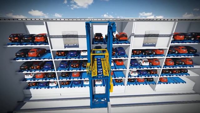 Механизированная парковка жилой комплекс "Оазис" смотреть онлайн