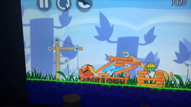 Angry birds trilogy Wii - Terence Fails at saving the birds смотреть онлайн