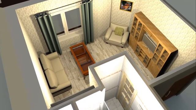 Дизайн-проект студии 17,5 кв.м. Б-р Андрея Тарковского, 3. НАО Москвы смотреть онлайн