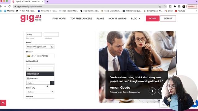 How To SignUp As A Customer On Gig4U? | Freelance Marketplace | Gig4u.co смотреть онлайн