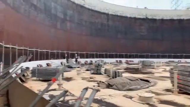 Монтаж Строительных лесов Layher allround в РВС 50000 смотреть онлайн