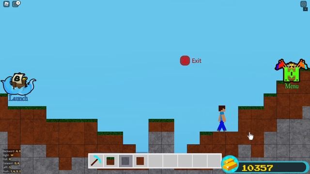 2D Minecraft in Build a boat (unfinished). смотреть онлайн