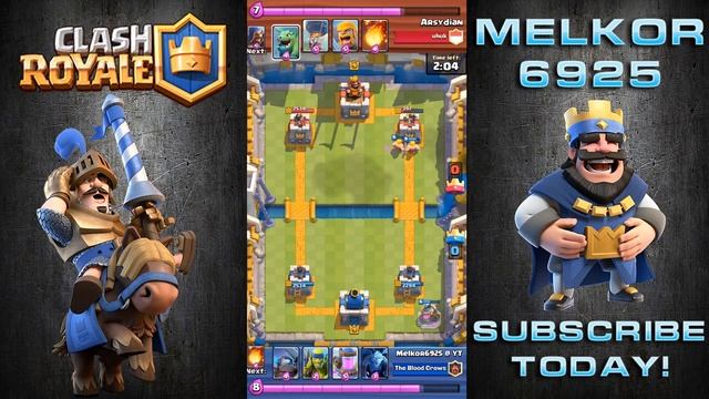 Clash Royale ULTIMATE ARENA 7 AND ARENA 8 DECK Best Arena 7 Deck in Clash Royale With Melkor6925 смотреть онлайн