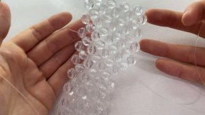 Делаю сумку из бусин / прозрачная сумка из бусин с молнией  / как сделать сумку из бусин? ?