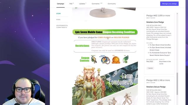 Epic Seven FIGURES FINALLY! ARISE Board Game KICKSTARTER! смотреть онлайн