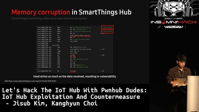 Let's hack the IoT Hub with Pwnhub dudes: IoT Hub Exploitation by Jisub Kim (@JisubK), Kanghyun Cho смотреть онлайн