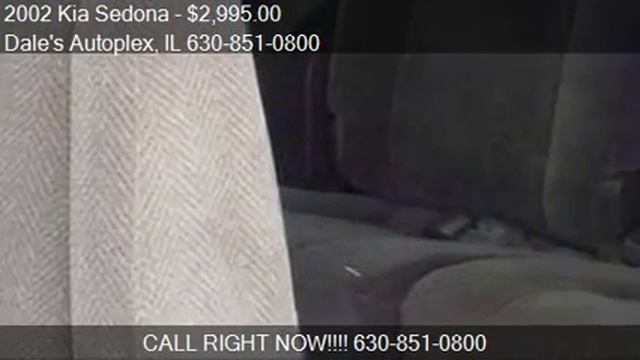 2002 Kia Sedona for sale in Aurora, IL 60505 at the Dale's A смотреть онлайн