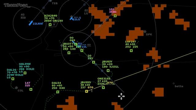 Endless ATC: Problematic Weather for NY Tracon [HD] смотреть онлайн