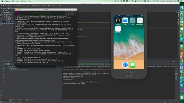 Appium Automation for iOS with py.test ( python 3.6) смотреть онлайн