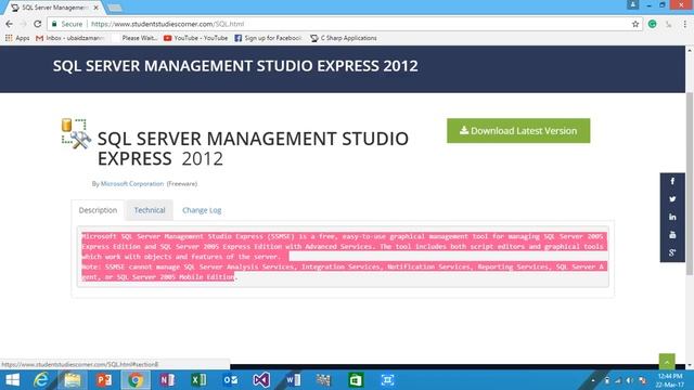 Student Studies Corner- | How To Download & Install SQL Server 2012 In Urdu Version смотреть онлайн