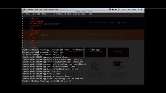 Add y Commit - Curso de GIT смотреть онлайн
