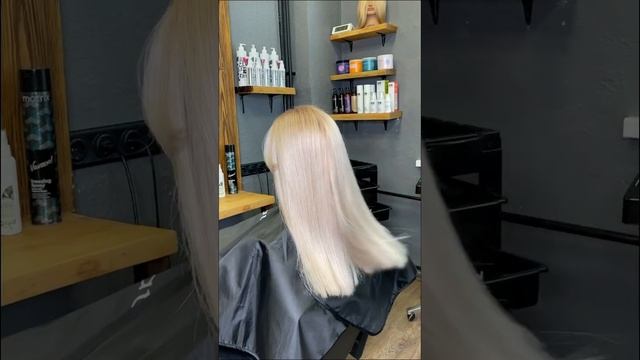 Окрашивание,блонд,уход k18 #окрашиваниеволос #москва #уходзаволосами #блонд #блондинка #стрижка смотреть онлайн