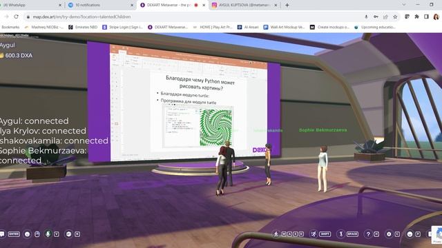 Встреча #openmetakids 14.10.2023 - связь программирования и рисования смотреть онлайн