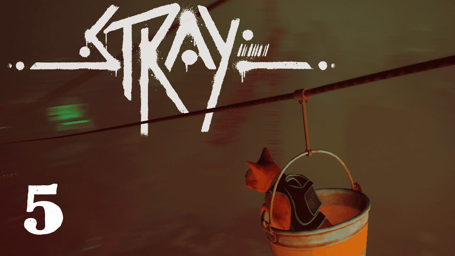 МЕРТВЫЙ ГОРОД И ОПЯТЬ ЗУРКИ ► Прохождение Stray #5