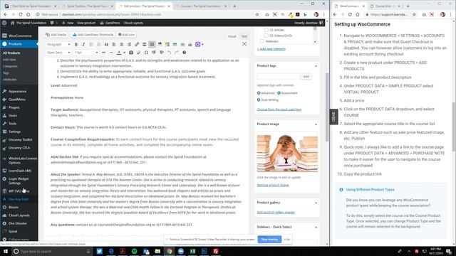 Connecting a LearnDash course to a WooCommerce product in WordPress смотреть онлайн