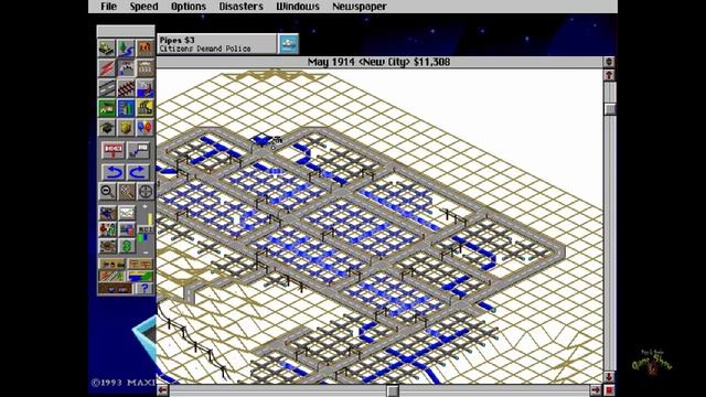 поиграем в Sim City 2000 PC