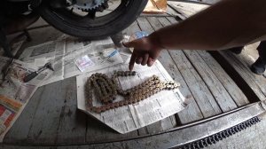 Замена звезд и цепи на мотоцикле|Motorcycle Chain and Sprocket Change|Honda VFR800|Ремонт за 5 мину
