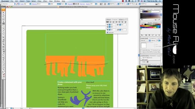 Adobe Illustrator Shoes Tutorial 3/3 смотреть онлайн