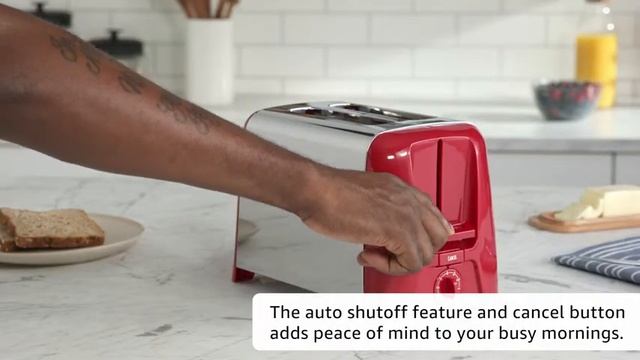 Hamilton Beach Extra Wide Slot 2 Slice Toaster | Amazon смотреть онлайн